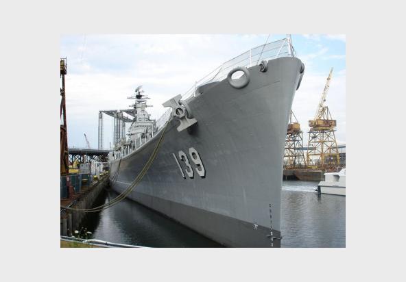 United States Naval Shipbuilding Museum & The USS Salem